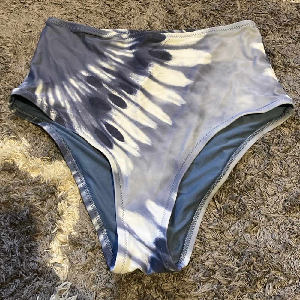 💫(aerie) high waisted tie dye bikini bottoms